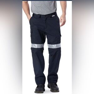 Brand new with tags size 36 x32. Cool works work pants reflective material